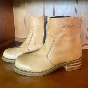 Durango RD949 Women’s Vintage Tan Leather Short Boot Size 7.5